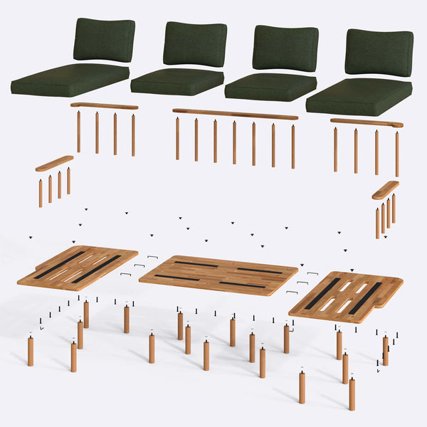 Lore U Shaped Sofa