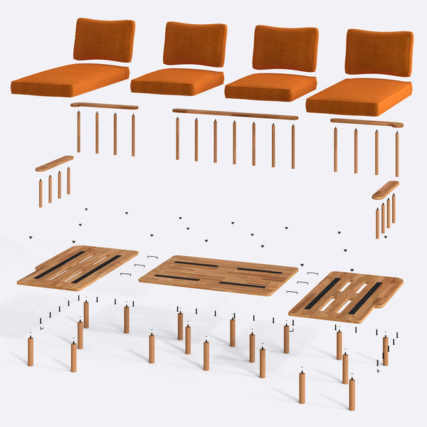 Lore U Shaped Sofa