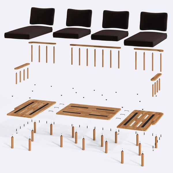 Lore U Shaped Sofa