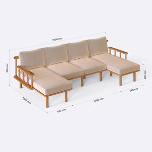 Lore U Shaped Sofa