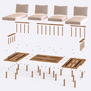 Lore U Shaped Sofa
