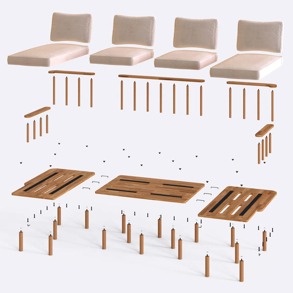 Lore U Shaped Sofa