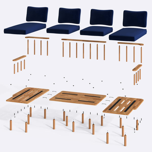 Lore U Shaped Sofa