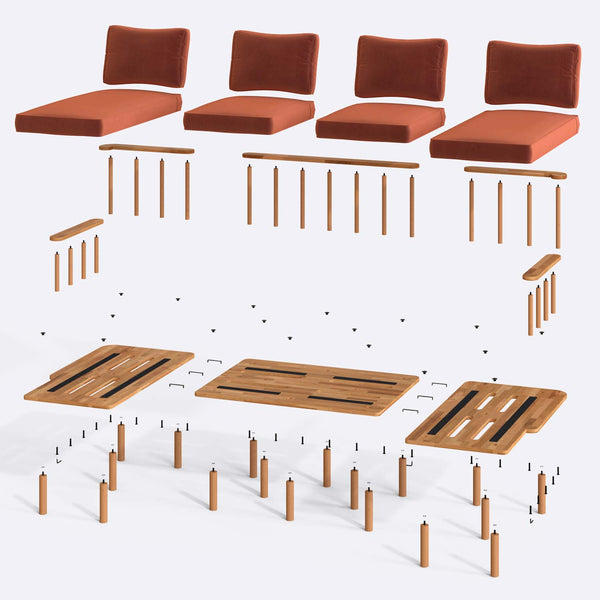 Lore U Shaped Sofa