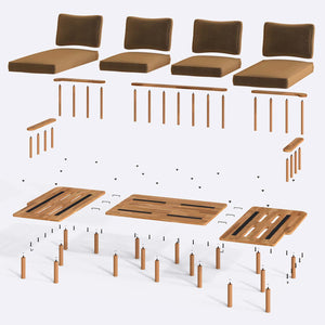 Lore U Shaped Sofa