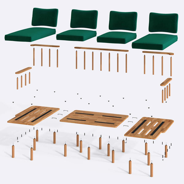 Lore U Shaped Sofa