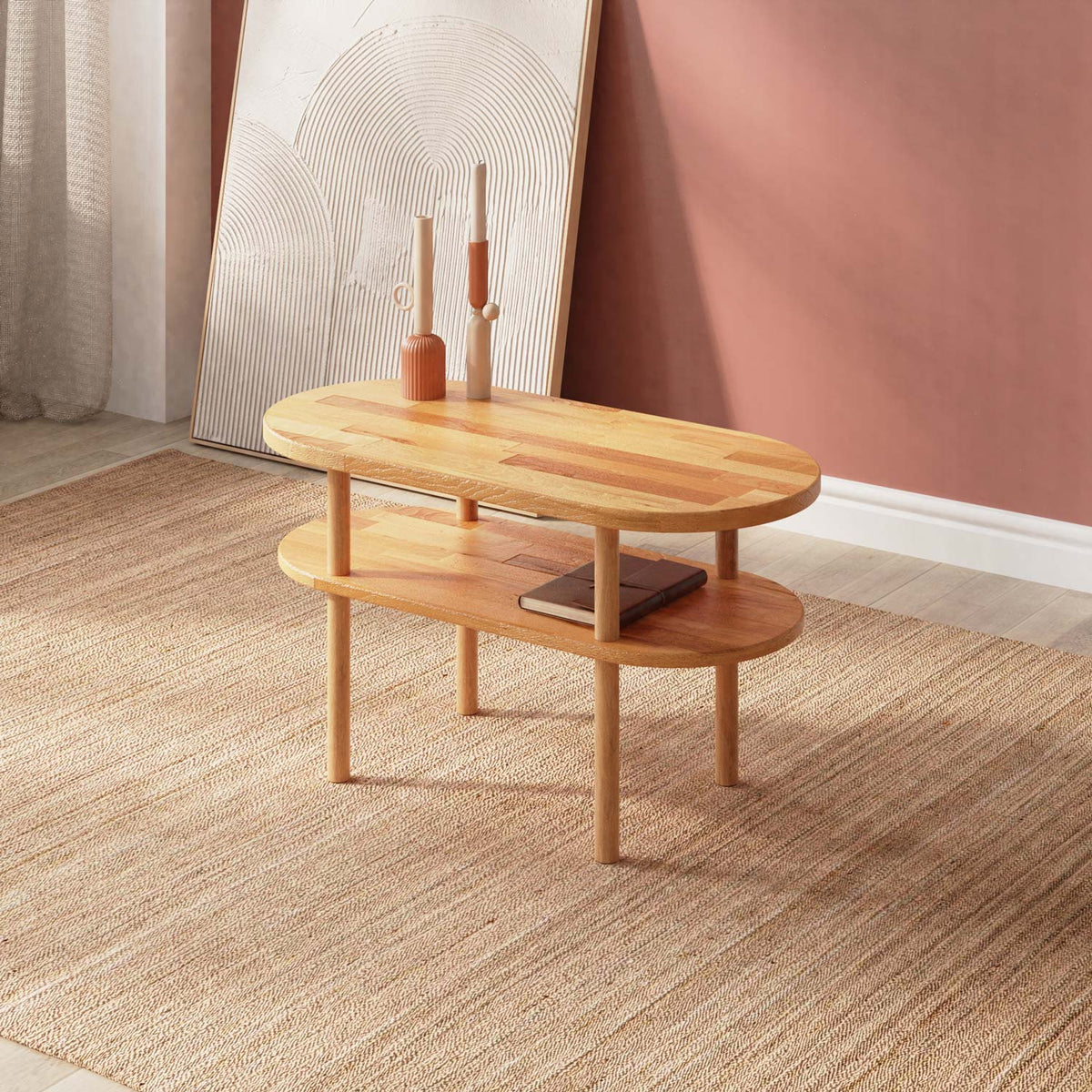 Regda Coffee Tables — a solid beech piece from the collection