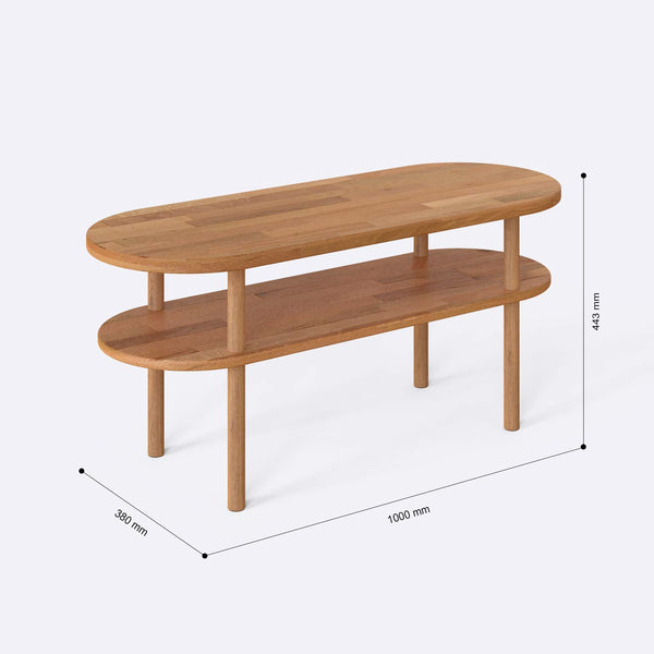 Regda Coffee Table – 39" x 15" (100 x 38 cm)