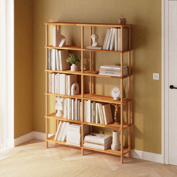 Regmar 6 Bookcase – 47" x 11" (120 x 28 cm)