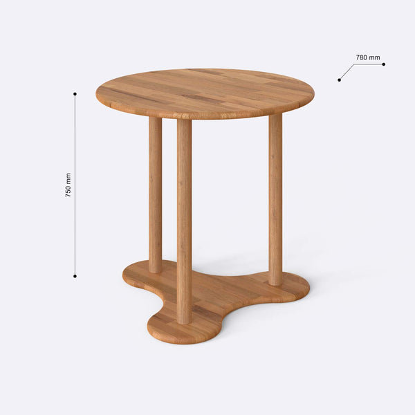 Fei Dining Table – 31" x 31" (78 x 78 cm)