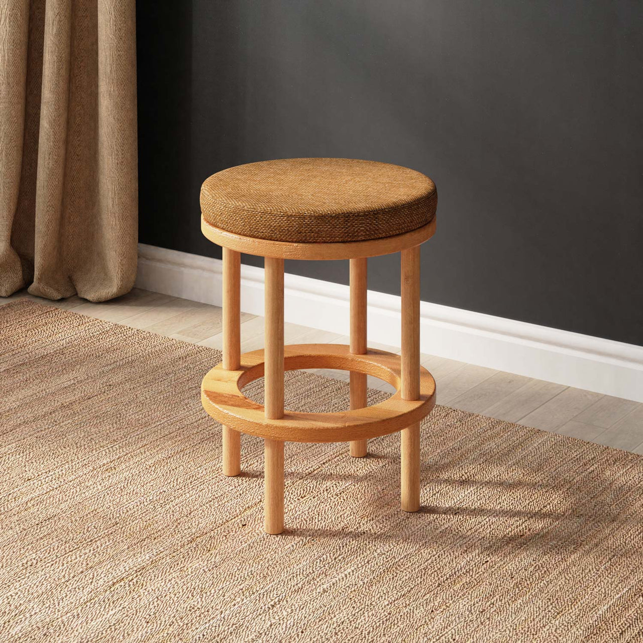 Well Stools — a solid beech piece from the collection