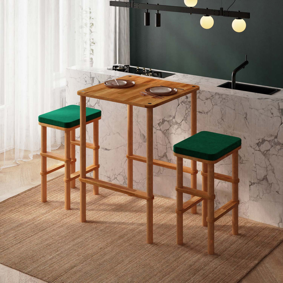 Gisa Dining Tables — a solid beech piece from the collection