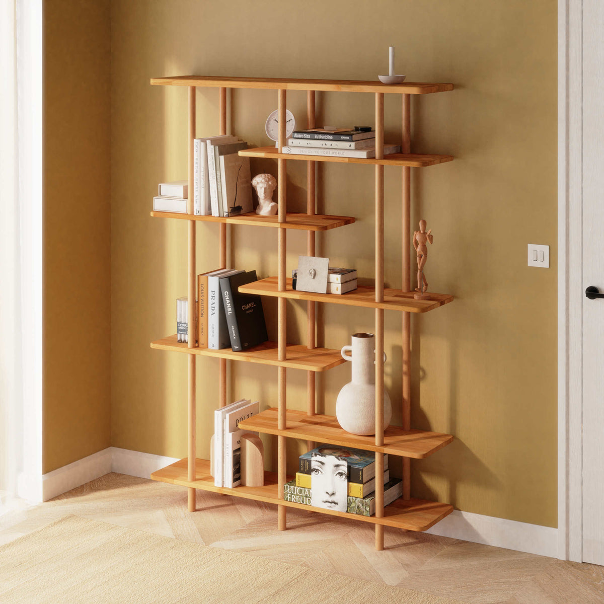 Goria Bookcases — a solid beech piece from the collection