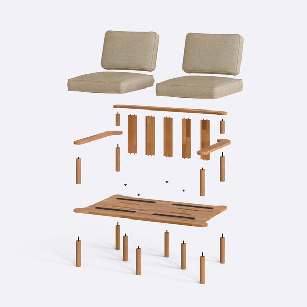 Bral Two Seat Sofa
