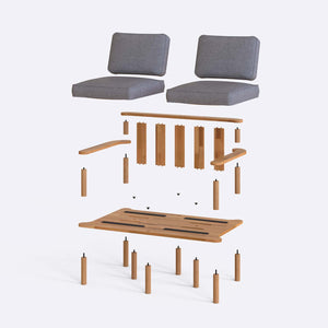 Bral Two Seat Sofa