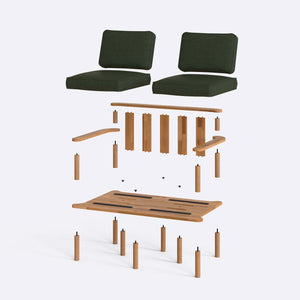 Bral Two Seat Sofa