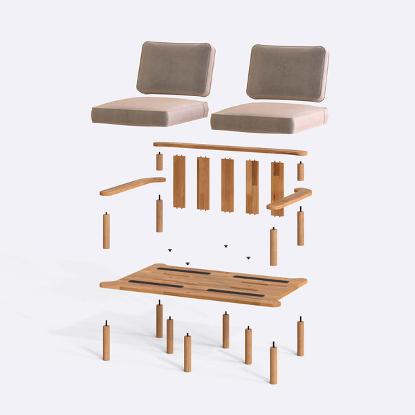 Bral Two Seat Sofa