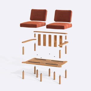 Bral Two Seat Sofa