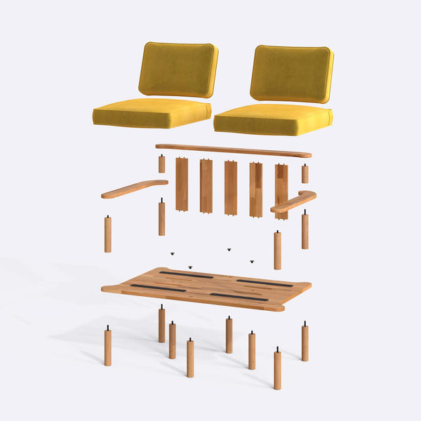Bral Two Seat Sofa