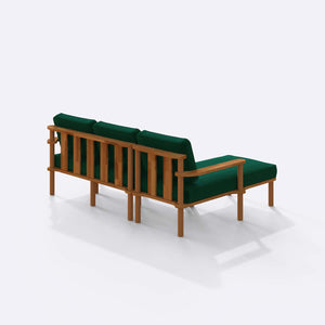 Bral Two Seat with Right Chaise
