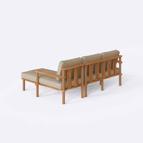 Bral Two Seat with Left Chaise