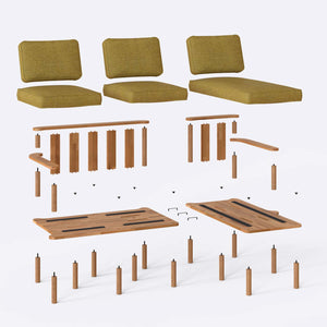Bral Two Seat with Left Chaise