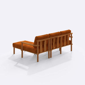 Bral Two Seat with Left Chaise