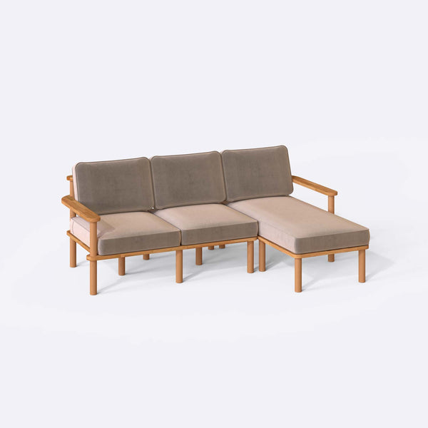 Bral Two Seat with Left Chaise