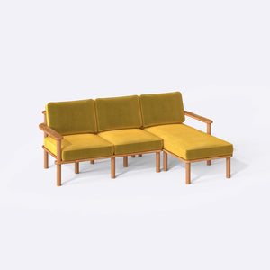 Bral Two Seat with Left Chaise
