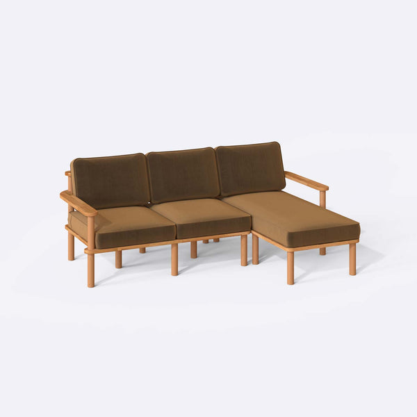 Bral Two Seat with Left Chaise