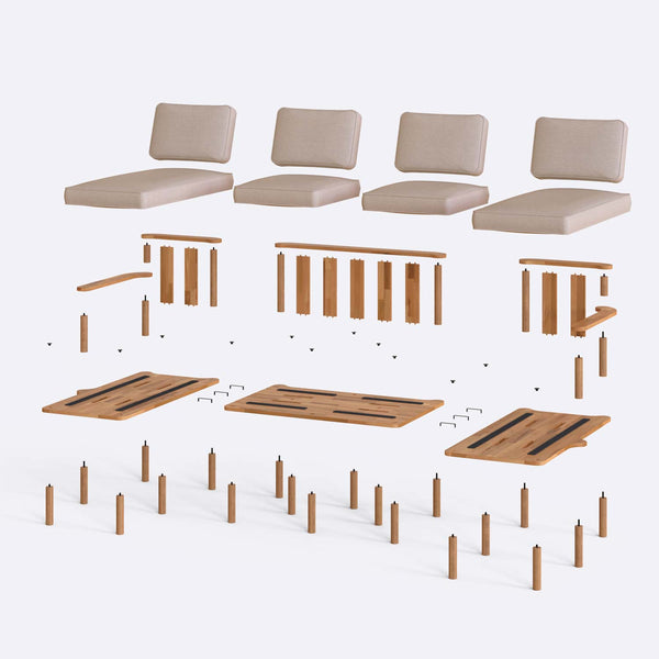 Bral U Shaped Sofa