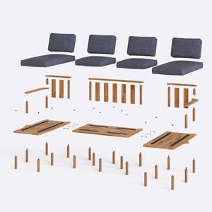 Bral U Shaped Sofa