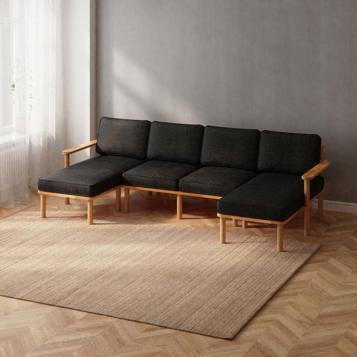 Bral Seating Group — a solid beech piece from the collection