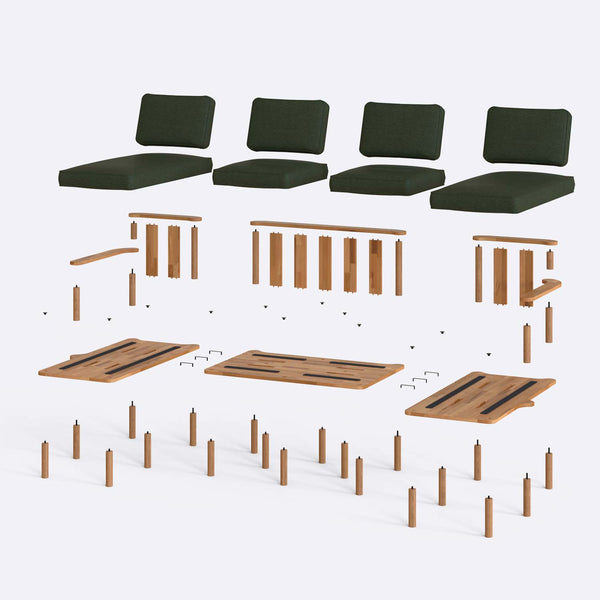 Bral U Shaped Sofa