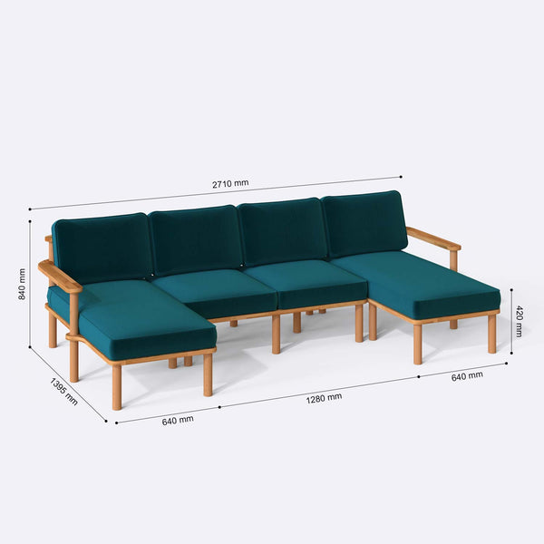 Bral U Shaped Sofa
