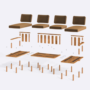 Bral U Shaped Sofa