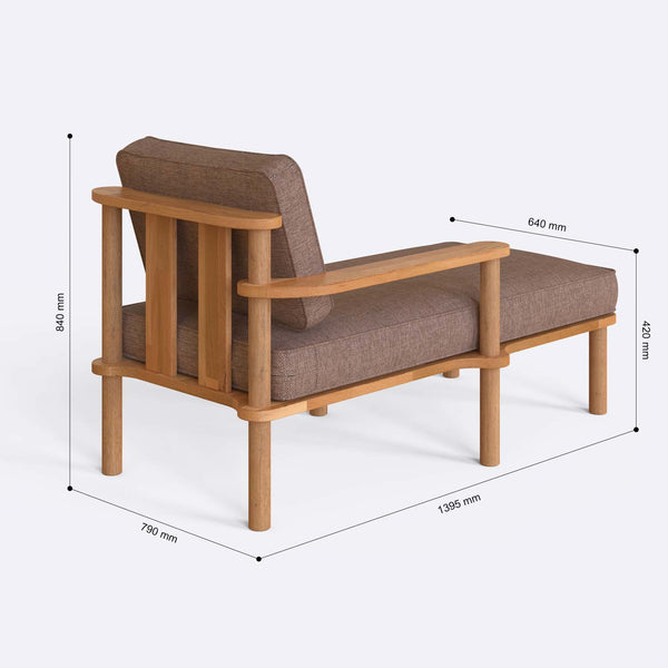 Bral Right Daybed