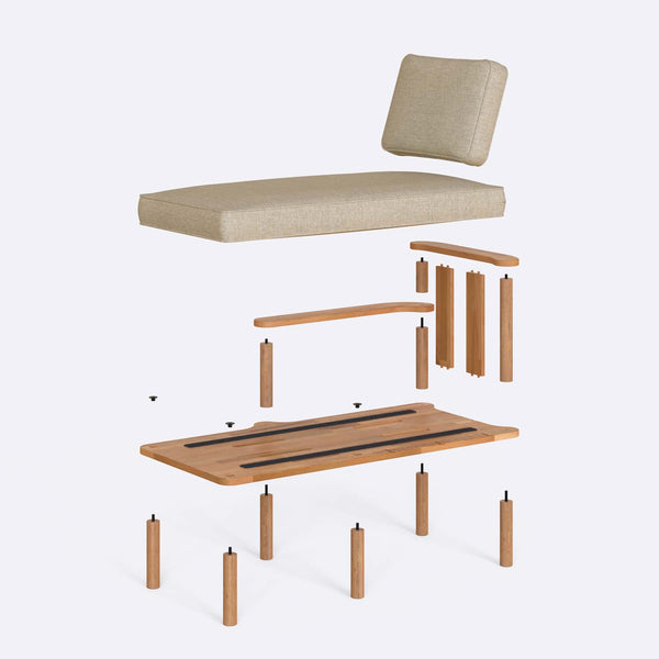 Bral Right Daybed