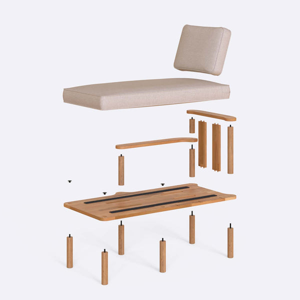 Bral Right Daybed