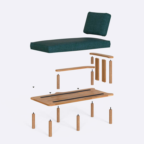Bral Right Daybed