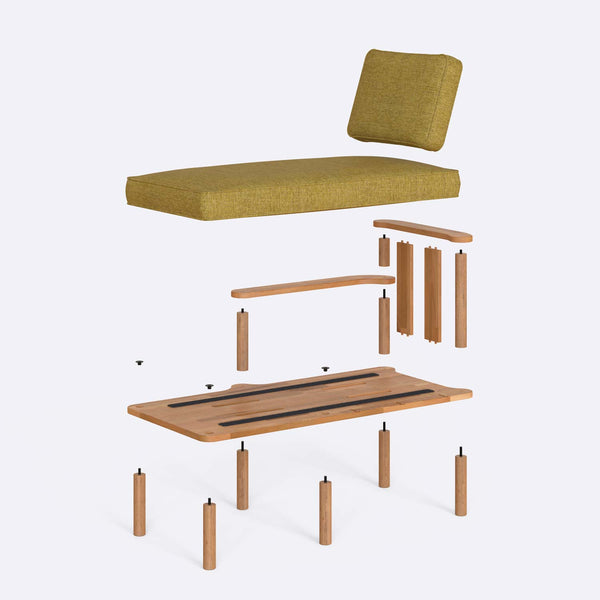 Bral Right Daybed