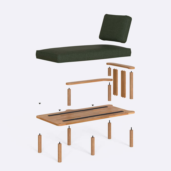 Bral Right Daybed