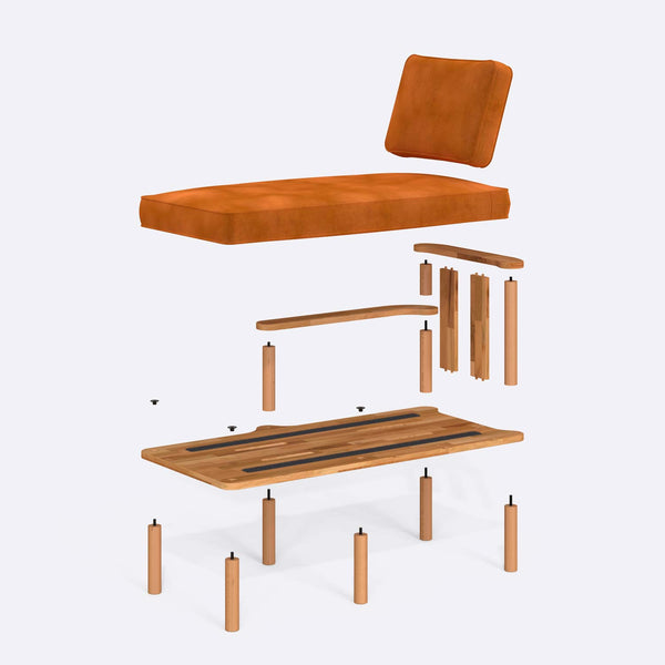 Bral Right Daybed