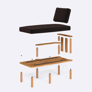 Bral Right Daybed
