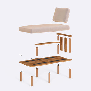 Bral Right Daybed