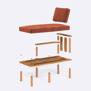 Bral Right Daybed