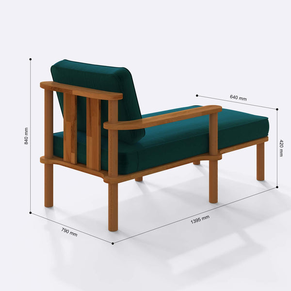 Bral Right Daybed