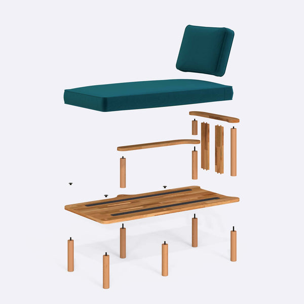 Bral Right Daybed