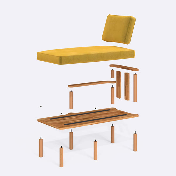 Bral Right Daybed