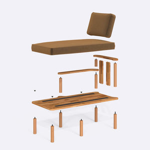 Bral Right Daybed